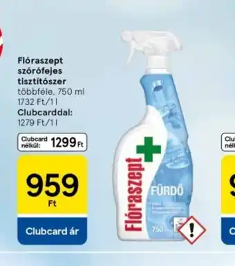 Tesco Floraszept Fürdőszoba tisztítszer ajánlat