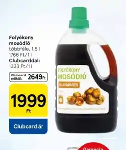 Tesco Folyékony mosdi ajánlat