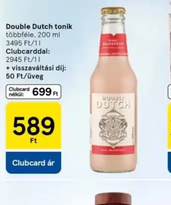 Tesco Double Dutch tonik ajánlat