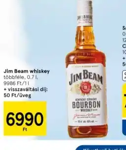 Tesco Jim Beam Whiskey ajánlat