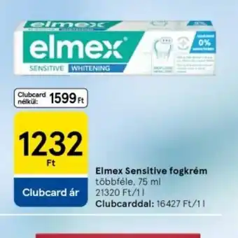 Tesco Elmex Sensitive fogkrém ajánlat