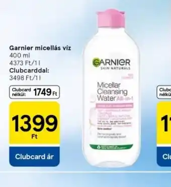 Tesco Garnier micellás víz ajánlat