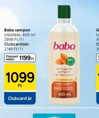 Tesco Baba sampon ajánlat