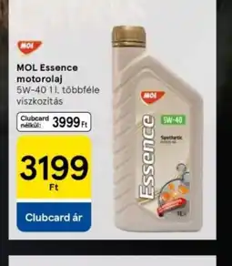 Tesco MOL Essence motorolaj ajánlat