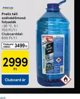 Tesco Prelix Tél Szélvédőmos folyadék ajánlat