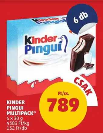 PENNY Kinder Pingui multipack ajánlat