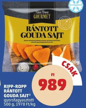 PENNY Ripp-Ropp rántott gouda sajt ajánlat