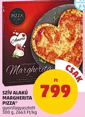 PENNY Szív alakú Margherita pizza ajánlat