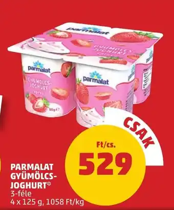 PENNY Parmalat gyümölcs-joghurt ajánlat