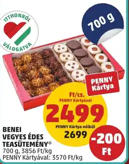 PENNY Benei vegyes édes teasütemény ajánlat