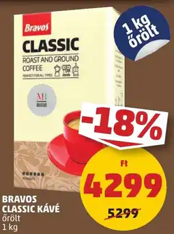 PENNY Bravos Classic kávé ajánlat