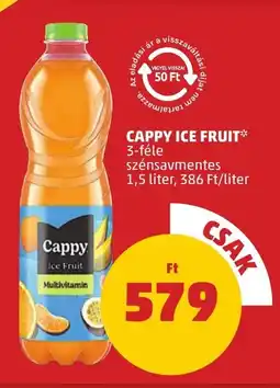 PENNY Cappy Ice Fruit ajánlat