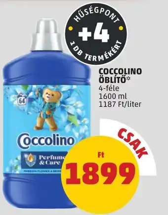 PENNY Coccolino öblítő ajánlat