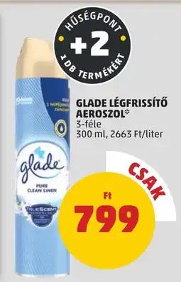 PENNY Glade legfrissítő aeroszol ajánlat