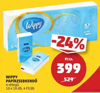 PENNY Wippy papírzsebkendő ajánlat