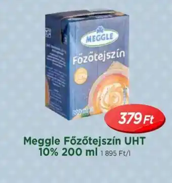 Real Meggle Főzőtejszín UHT 10% ajánlat