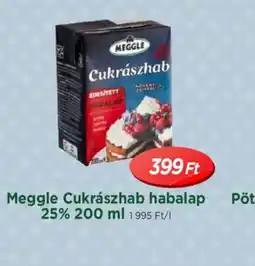 Real Meggle Cukrászhab habbalap ajánlat