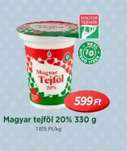 Real Magyar tejföl 20% ajánlat