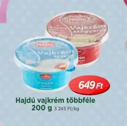 Real Hajdú vajkrém többféle ajánlat