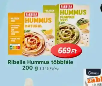 Real Rivella Hummus Többféle ajánlat