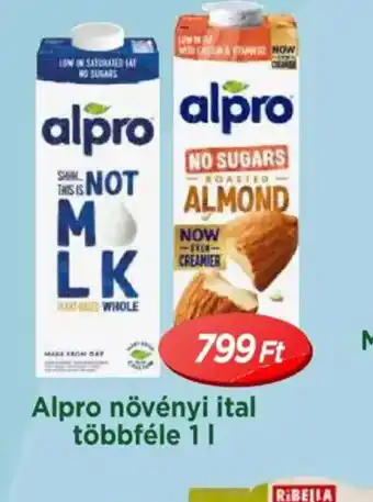 Real Alpro növényi ital ajánlat