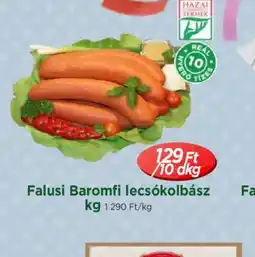 Real Falusi Baromfi Lecskolbász ajánlat