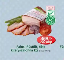 Real Falusi Füstölt, Főtt Királyszalonna ajánlat