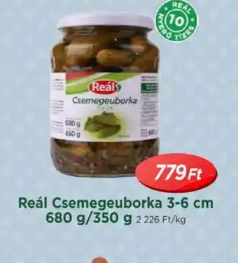 Real Réal Csemegeuborka 3-6 cm ajánlat