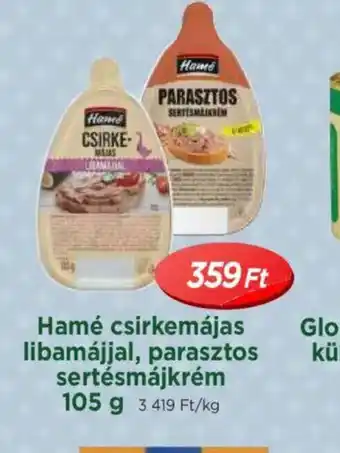 Real Hamé csirkemájas libamájjál, paraszts sertésmájkrém ajánlat