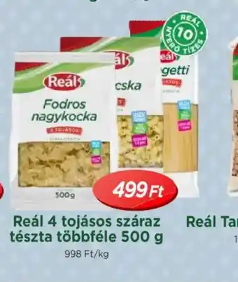 Real Reál 4 tojásos száraz tészta ajánlat