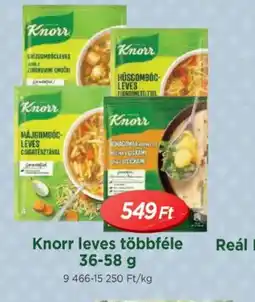 Real Knorr leves többfele ajánlat