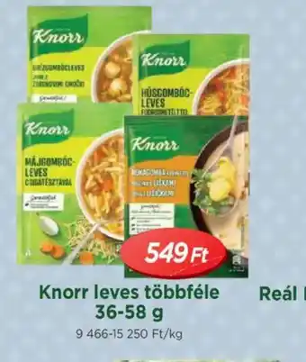 Real Knorr leves többfele ajánlat