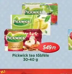 Real Pickwick tea többfele ajánlat