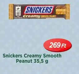 Real Snickers Creamy Smooth Peanut ajánlat