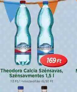 Real Theodora Calcia Szénsavas, Szénsavmentes ajánlat