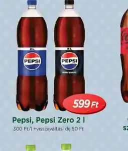 Real Pepsi, Pepsi Zero 2 l ajánlat