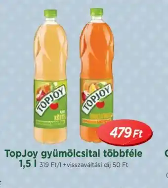 Real TopJoy Gyümölcslétal Többféle ajánlat