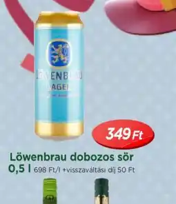 Real Löwenbrau dobozos sör ajánlat