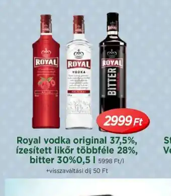 Real Royal vodka ajánlat