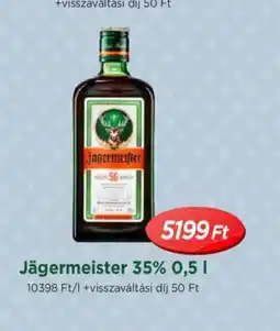 Real Jägermeister 35% 0,5 l ajánlat