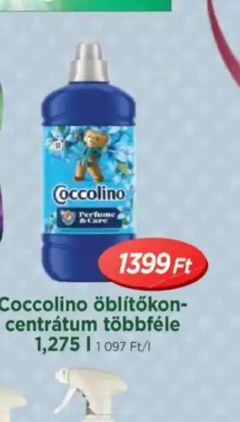 Real Coccolino öblítőköncentrátum ajánlat