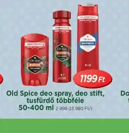 Real Old Spice deo spray, deo stift, tusfürdő ajánlat