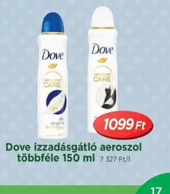 Real Dove izzadásgátl aeroszol ajánlat