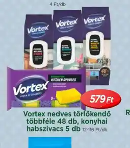 Real Vortex nedves törlőkendő ajánlat