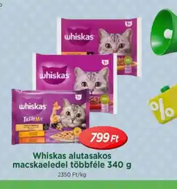 Real Whiskas alutasakos macskaeledel ajánlat