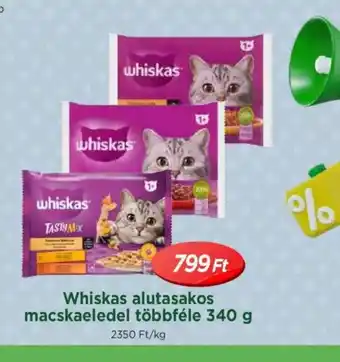 Real Whiskas alutasakos macskaeledel ajánlat