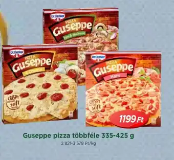 Real Giuseppe pizza ajánlat