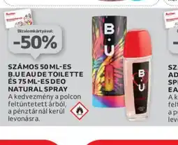 Auchan Számos 50 ml-es Eau de Toilette és 75 ml-es Deo Natural Spray ajánlat