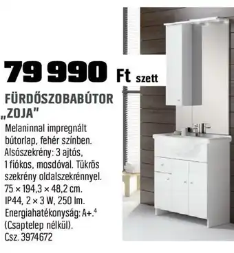 Obi Fürdőszobabútor „zoja" ajánlat