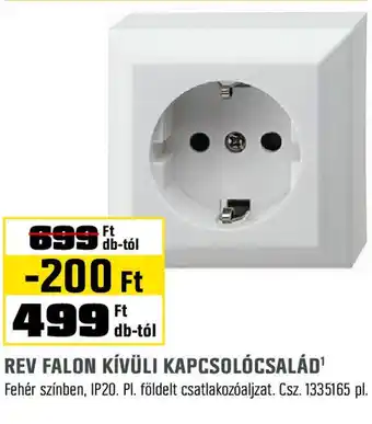 Obi Rev falon kívüli kapcsolócsalád ajánlat